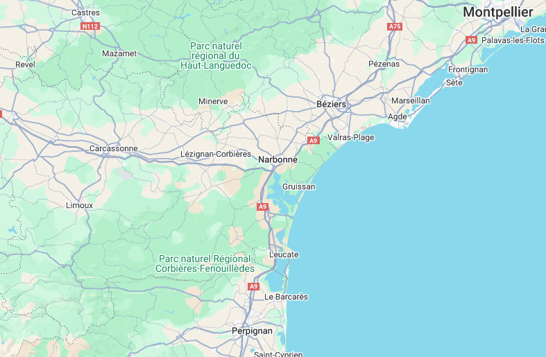 AB Plomberie — zone d’intervention autour de Narbonne